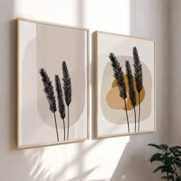 Kit Quadros Decorativos Tropical