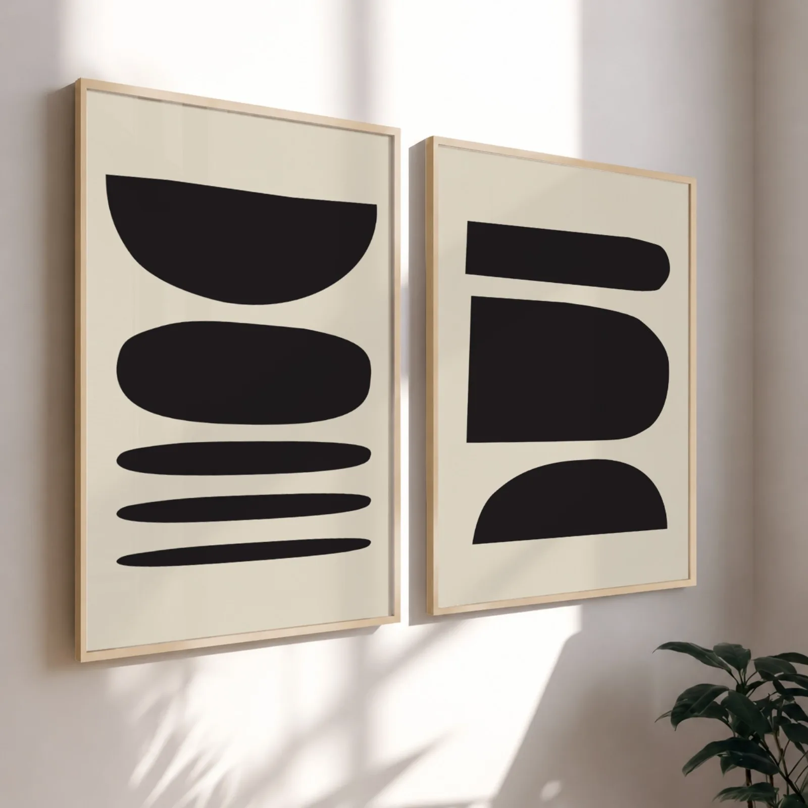 Kit Quadros Decorativos Formas