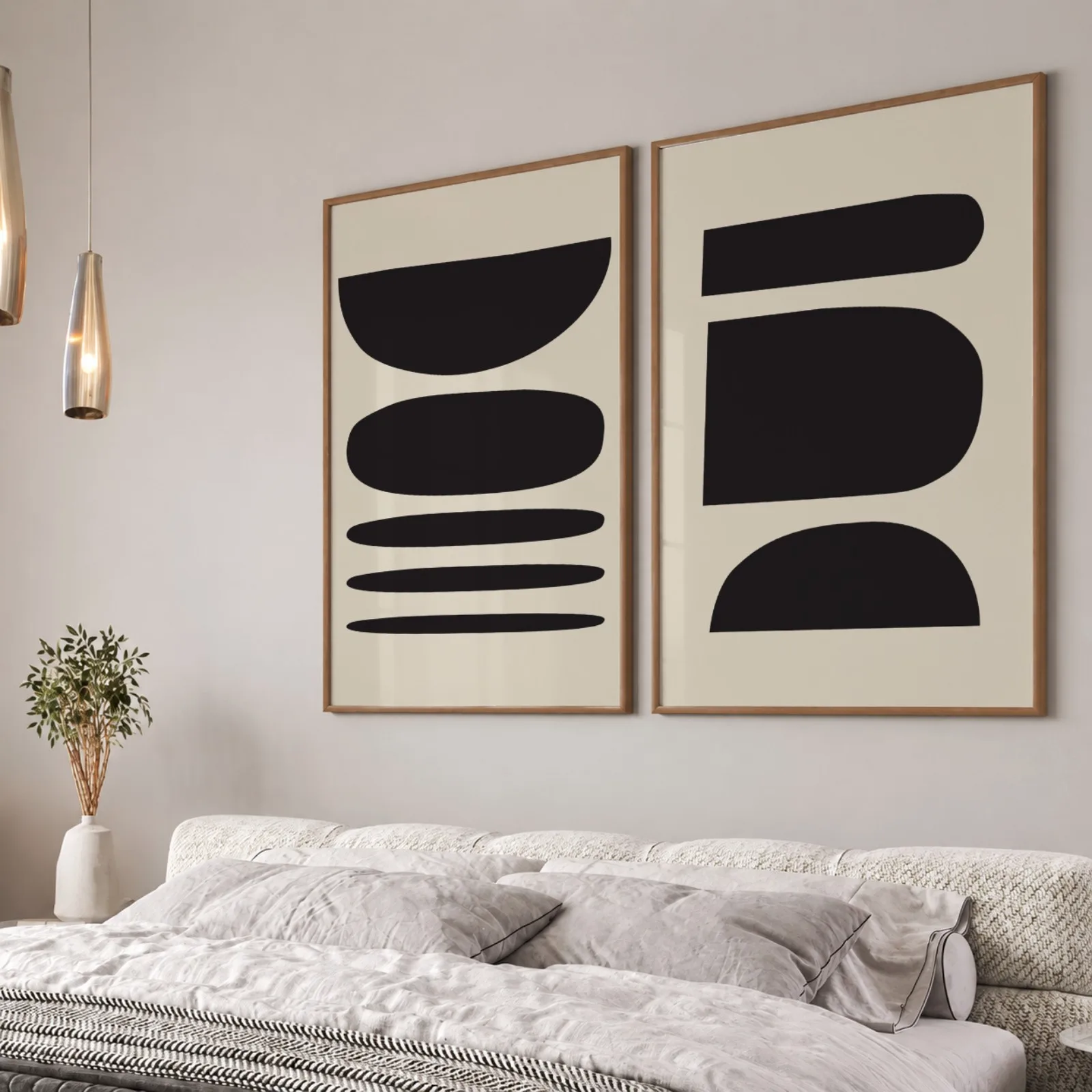 Kit Quadros Decorativos Formas