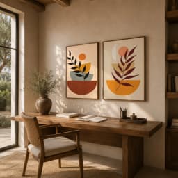 Kit Quadros Decorativos Tropical