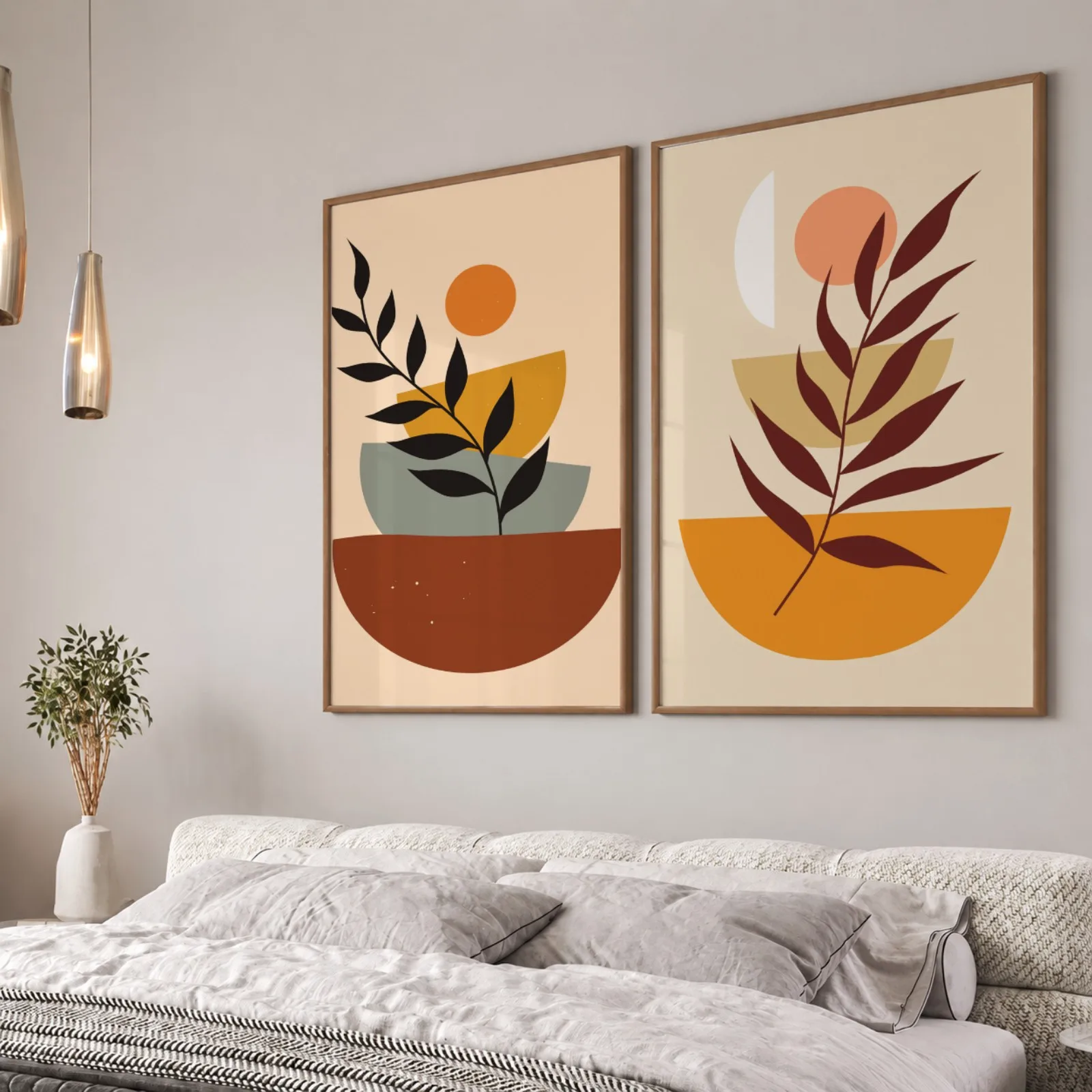 Kit Quadros Decorativos Tropical