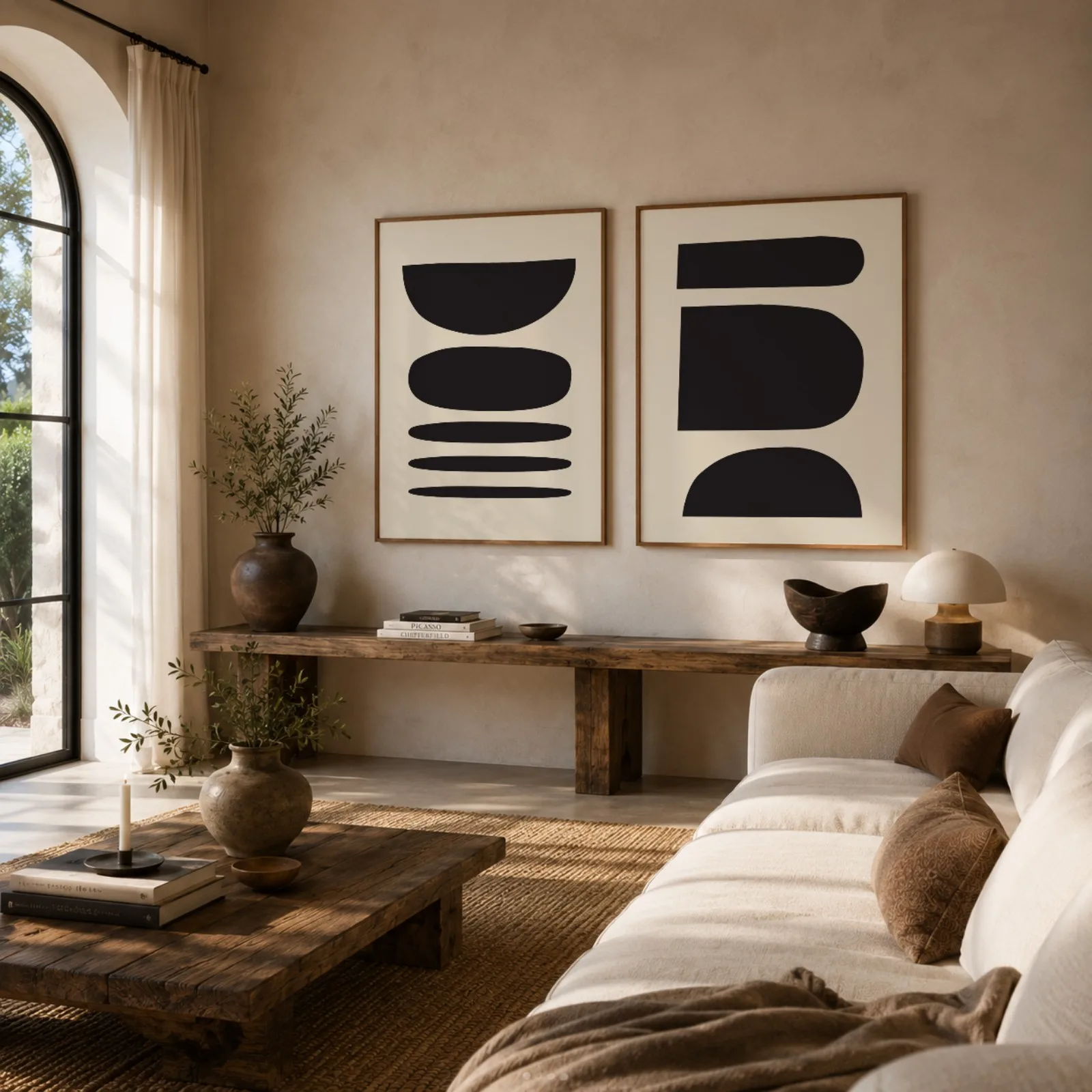 Kit Quadros Decorativos Formas