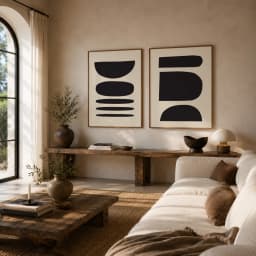 Kit Quadros Decorativos Formas
