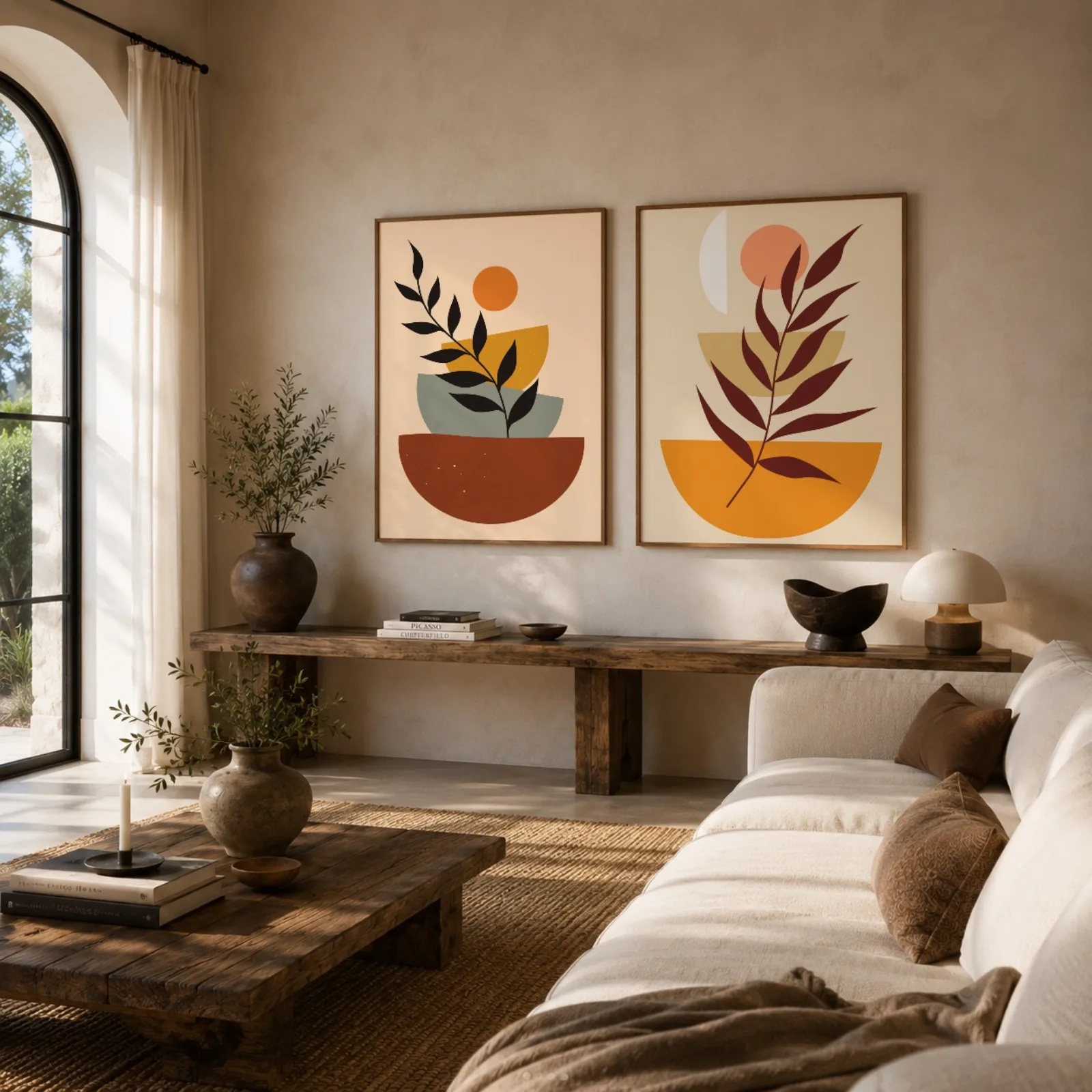 Kit Quadros Decorativos Tropical
