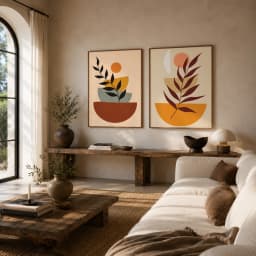 Kit Quadros Decorativos Tropical