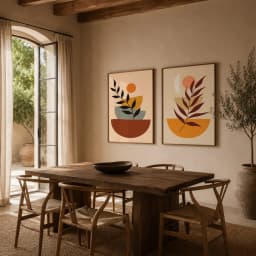 Kit Quadros Decorativos Tropical