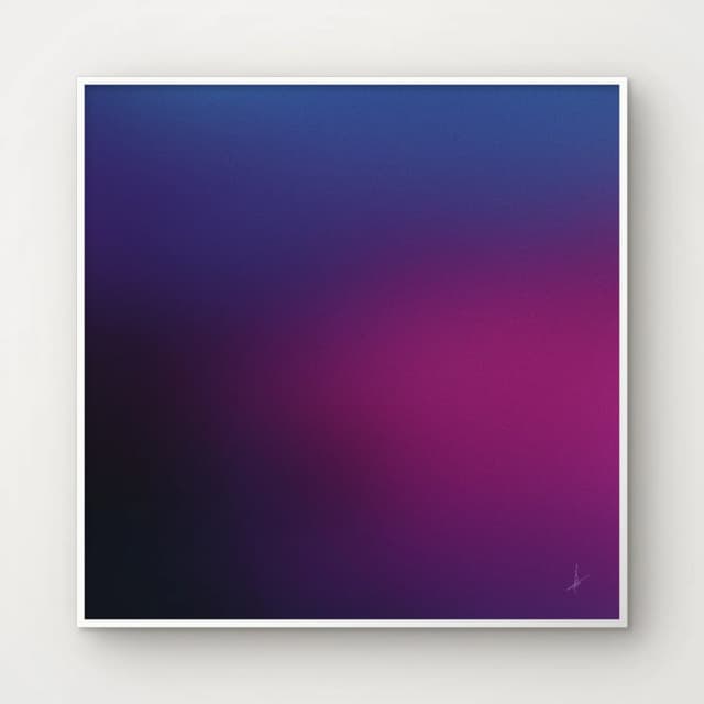 Gradiente Violeta Noturno - Felipe Sanches