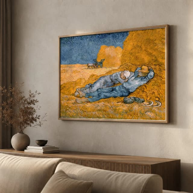 A Sesta - Vincent van Gogh