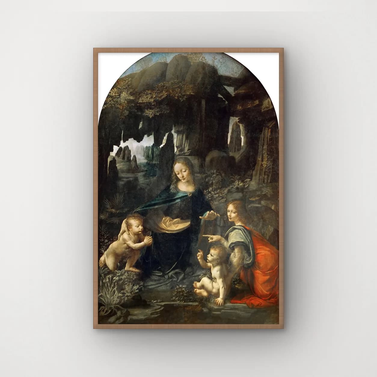 A Virgem dos Rochedos - Leonardo da Vinci