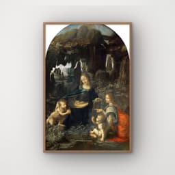 A Virgem dos Rochedos - Leonardo da Vinci