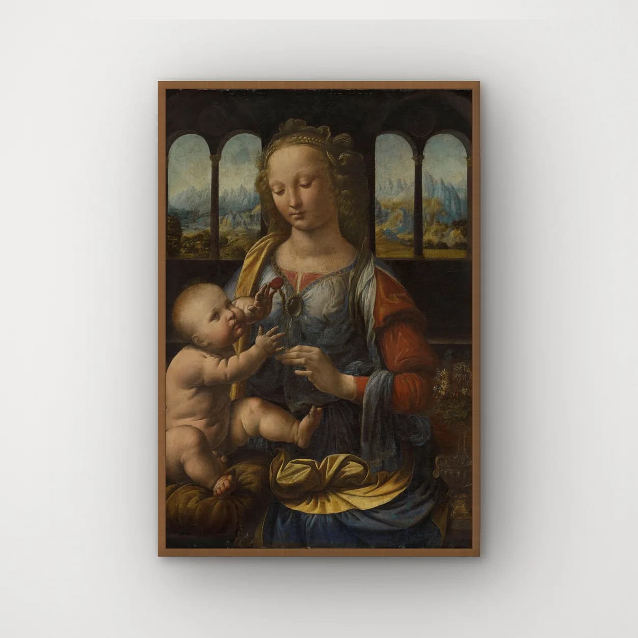 Madona do Cravo - Leonardo da Vinci