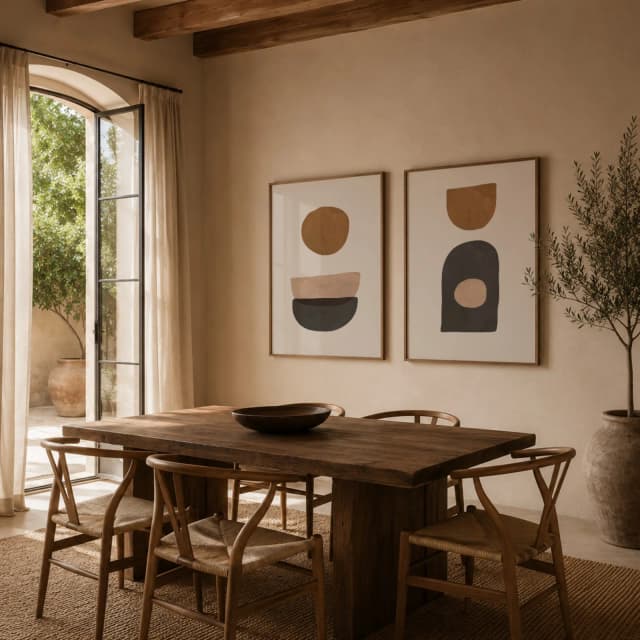 Kit Quadros Decorativos Boho