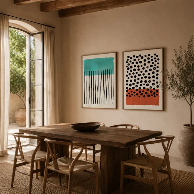 Kit Quadros Decorativos Formas