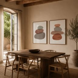 Kit Quadros Decorativos Orgânico