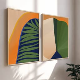 Kit Quadros Decorativos Tropical