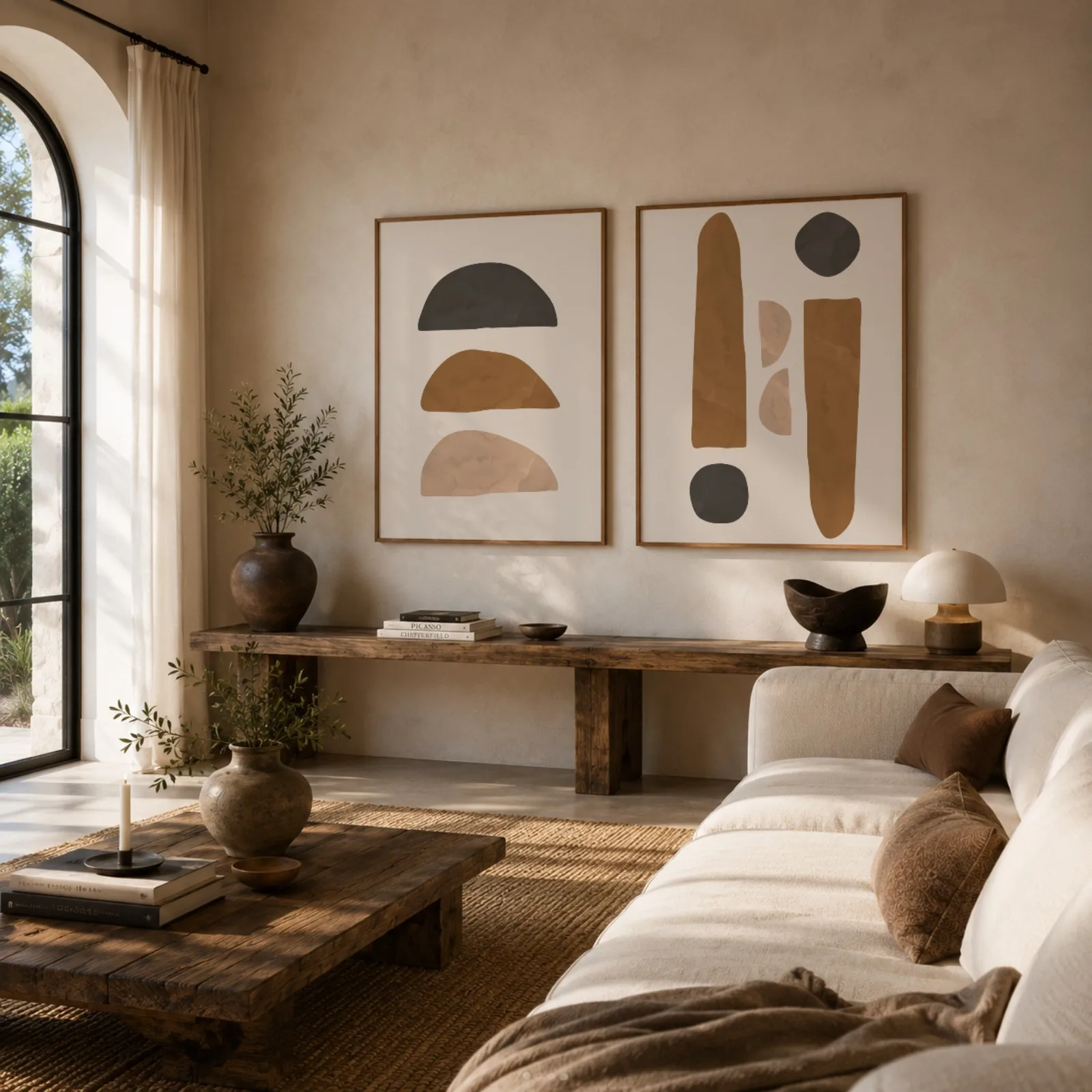 Kit Quadros Decorativos Boho