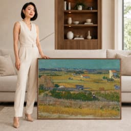 A Colheita - Vincent van Gogh