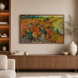 A Vinha Vermelha - Vincent van Gogh