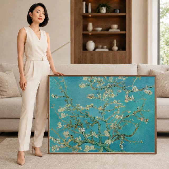 Amendoeira em Flor - Vincent van Gogh