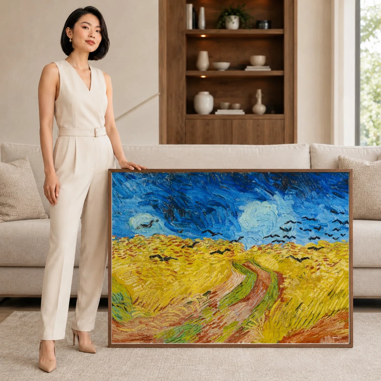 Campo de Trigo com Corvos - Vincent van Gogh