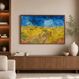 Campo de Trigo com Corvos - Vincent van Gogh