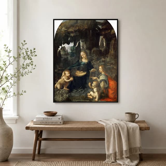 A Virgem dos Rochedos - Leonardo da Vinci