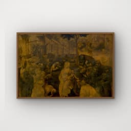 Adoração dos Magos - Leonardo da Vinci
