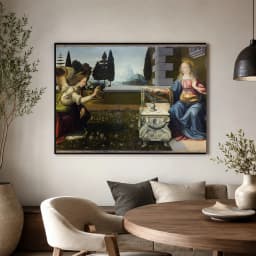 Anunciação - Leonardo da Vinci