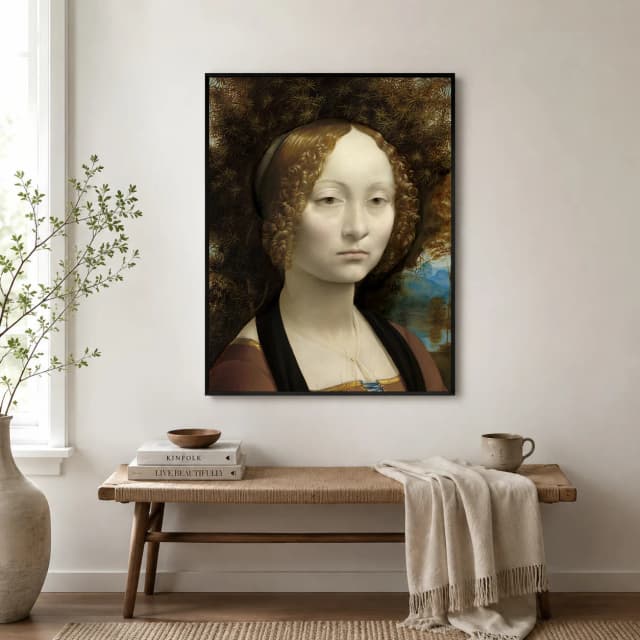 Ginevra de' Benci - Leonardo da Vinci