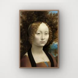 Ginevra de' Benci - Leonardo da Vinci