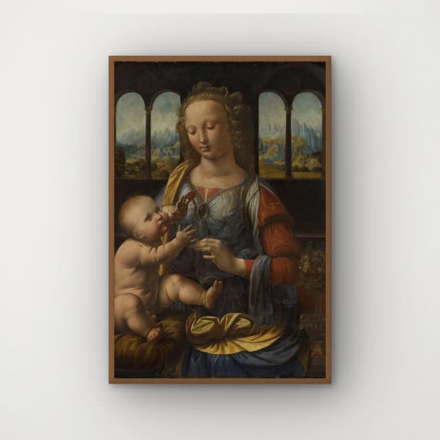 Madona do Cravo - Leonardo da Vinci